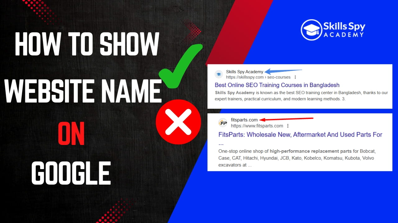 How to Show Website Name in Google Search