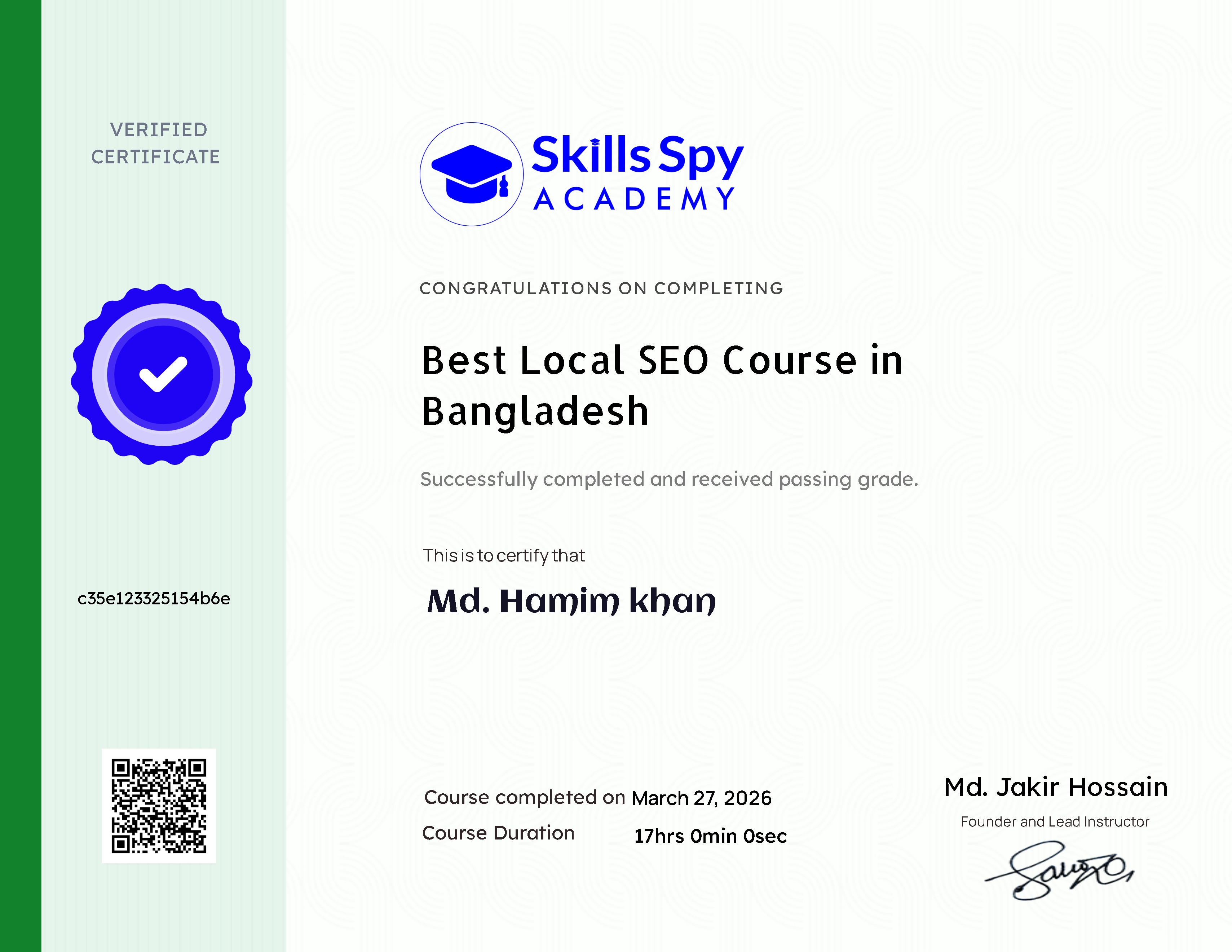 Best Local SEO Course in Bangladesh